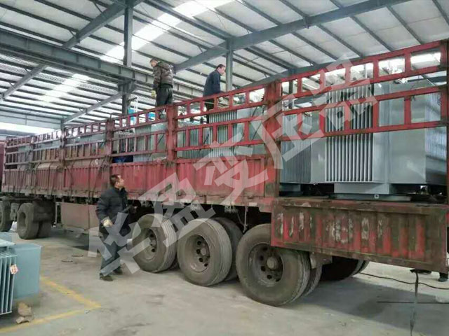 扬州非晶合金变压器发货现场